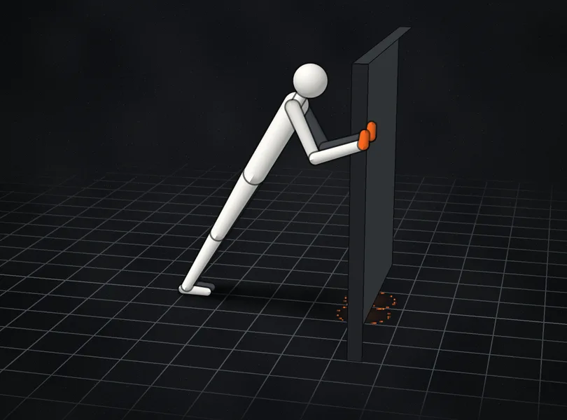 Level 1: Wall, feet close